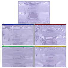 ¡Oferta especial! Carpeta tipo sobre con cremallera tamaño A4, de plástico, 14 micras.
