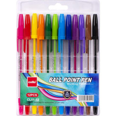 ¡Oferta especial! Set de bolígrafos CL51-12 "CORVINA" en 12 colores.