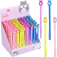 Special offer! Blue gel pen 6061 "Owl"