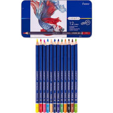 Chroma MARCO 8010/12TN Colored Pencil in Metal Case