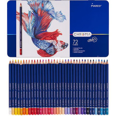 Chroma MARCO 8010/72TN Colored Pencil in Metal Case