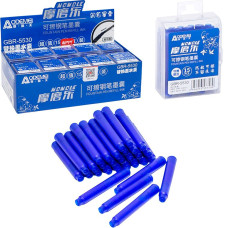 ¡OFERTA ESPECIAL! Cápsulas azules para pluma estilográfica "escribe y borra", 5530