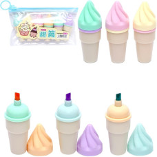 ¡Oferta especial! Set de iluminadores Ice Cream de 6 colores XYH1708-6
