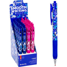 ¡Oferta especial! Pluma estilográfica automática de aceite VINSON Butterfly Blue 520