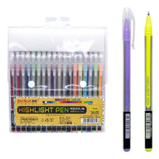¡Oferta especial! Set de 36 bolígrafos de gel "Highlight Pen" HG6120-36