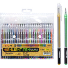 ¡Oferta especial! Set de 48 bolígrafos de gel "Highlight Pen" HG6120-48
