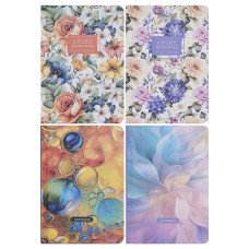 Cuaderno A6 "Mandarín", 64 hojas, 60 g/m², tapa dura. 9510/-11/-12/-13