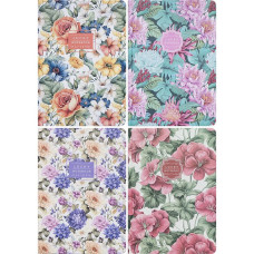 Cuaderno A5 "Mandarín", 64 hojas, papel celuloide de 60 g/m², tapa dura 9518/-19/-22/-23