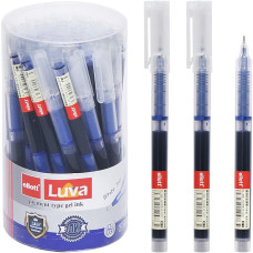Bolígrafo de punta fina azul Ellott ET668-40 en tubo