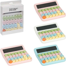 Special offer! Dexin DX-2279 color calculator with round buttons, 15 x 14 x 3.5 cm