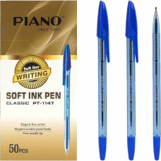 Special offer! PT-1147-A Blue Oil Pen with Transparent Body