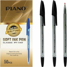 Special offer! PT-1147-A PIANO oil pen with transparent body, black