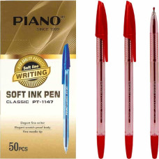 Special offer! PT-1147-A Red Oil Pen with Transparent Body