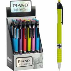 ¡Oferta especial! Pluma estilográfica PIANO de tinta, automática, color azul PV-165-C.