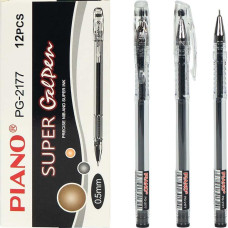 Special offer! PIANO PG-2177 black gel pen