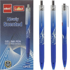 Bolígrafo de gel automático Ellott ET2318-12 azul