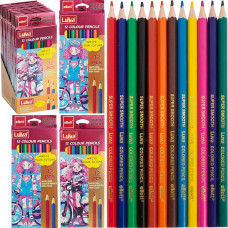 ¡Oferta especial! Lápiz de 12 colores Luva Ellott CQ2003-12 para niñas.