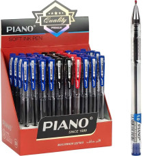 ¡Oferta especial! Pluma de aceite PIANO PT-177 con estuche de presentación en azul, negro y rojo.