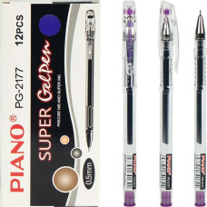 Special offer! PIANO PG-2177 purple gel pen