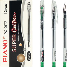 Special offer! PIANO PG-2177 green gel pen