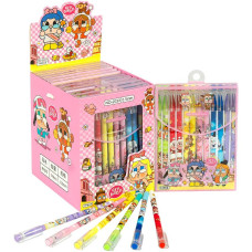 SPECIAL OFFER! 2033 Blue "write-erase" gel pen with cartoon design