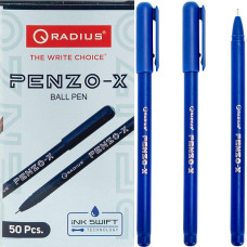 Bolígrafo "PENZO - X 1000m" RADIUS, 50 unidades, azul 505769