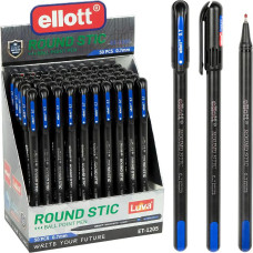 Bolígrafo de aceite Ellott Round Stick ET-1205-50 Azul