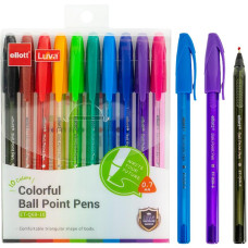Juego de bolígrafos Ellot ET-Q69-10, 10 colores.
