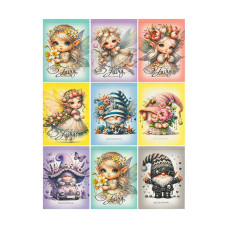 Cuaderno de bocetos 7BC 14,8 x 10,5 cm, 24 hojas, 100 g/m², laminado mate 24339-24346