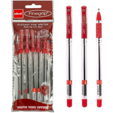 Bolígrafo de aceite rojo Finegrip Ellott ET388B