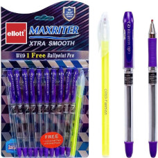 MAXRITER "Ellott" Purple Oil Pen CL727+1