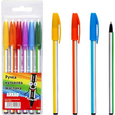 ¡Oferta especial! Set de 563 bolígrafos de tinta al óleo "AIHAO" en 6 colores.