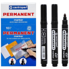 Rotulador permanente negro grueso 8566 CENTROPEN