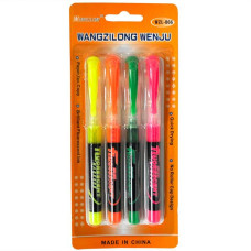 ¡Oferta especial! Set de marcadores fluorescentes de 4 colores 866-4