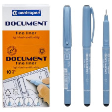 Revestimiento negro de 0,1 mm 2631/10-01 CENTROPEN
