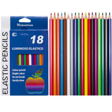 ¡Oferta especial! Lápiz elástico Luminoso de 18 colores CR755-18 "C"