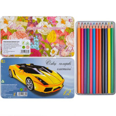 Special offer! 12-color pencil CRM555-12 Metal elastic "C"