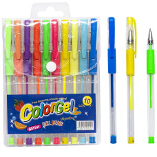 ¡Oferta especial! Set de 10 bolígrafos de gel neón, 108 colores.
