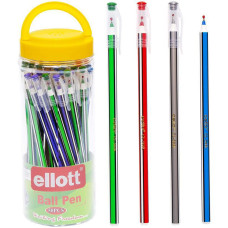 Ellott CL568L Bolígrafo de aceite azul de PVC, 17 cm