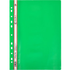 ¡Oferta especial! Carpeta perforada de plástico verde tamaño A4 "C" (n.º 69852)