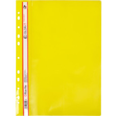 ¡Oferta especial! Carpeta perforada A4 "C", plástico amarillo, 69852