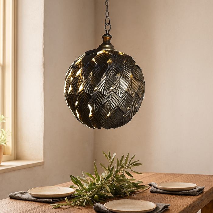 Lámpara de Techo DKD Home Decor Dorado (Reacondicionado B)