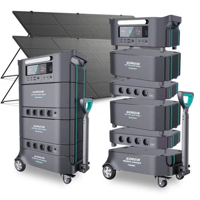 Batería de Almacenamiento de Energía Sorein A6 6394Wh 6600W