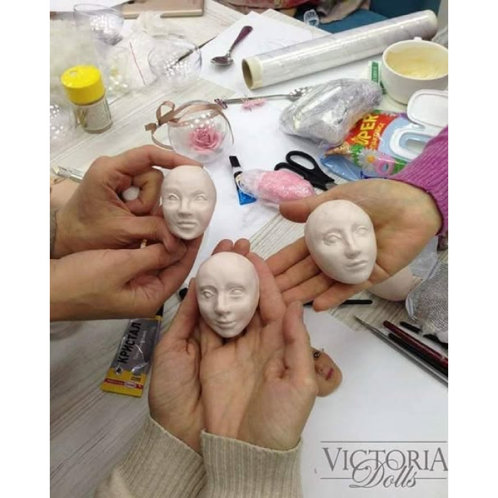 Online Masterclass: Painting and Toning a Doll's Face and Body — by Victoria Tsetelman