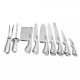 Knife Set Royalty Line Silver Stainless steel 21 x 41 x 1 cm