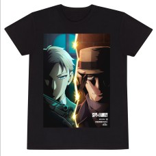 Camiseta de Manga Corta Spy X Family Spitscreen Negro Unisex