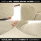 Slipcover for chair with separate legs Sofaskins NIAGARA