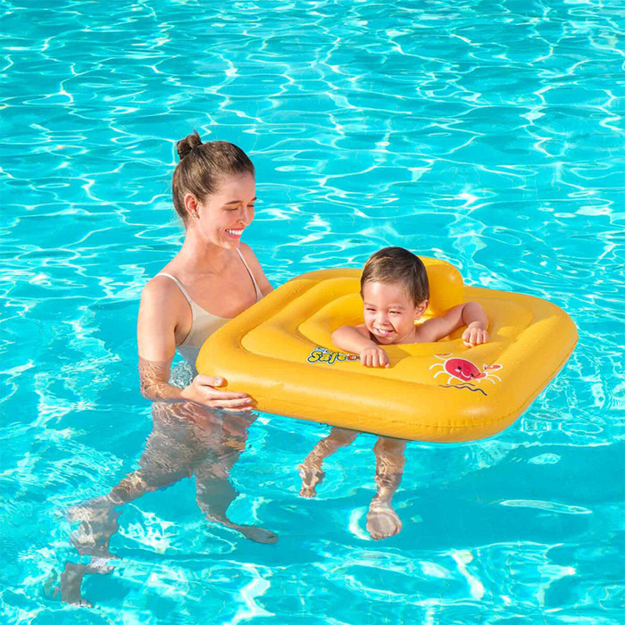 Baby float Bestway Yellow Crab 76 x 76 cm 1-2 years (1 Unit) Baby float Bestway Yellow Crab 76 x 76 cm 1-2 years (1 Unit)