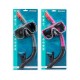 Snorkel Goggles and Tube Bestway Grey Pink Adult (1 Unit)