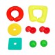 Bestway Mesa de Aprendizaje Juegos Hinchable 76x76x88 cm +18 Meses Interior y Jardin 52573
